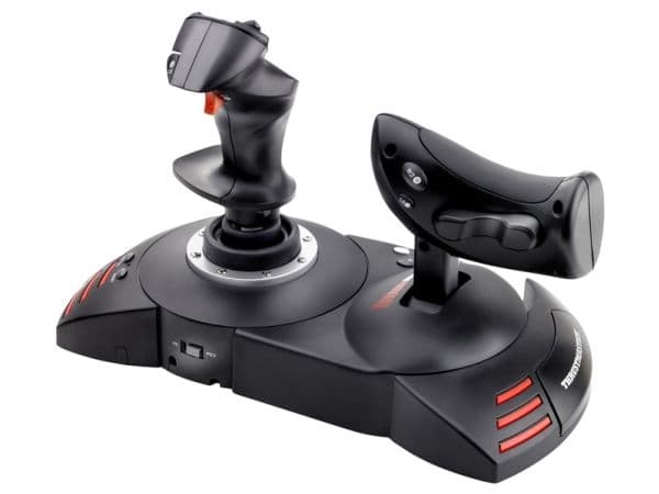 Thrustmaster T.Flight Hotas X, Lentosimulaattori, PC, Langallinen, USB, musta, Kaapeli