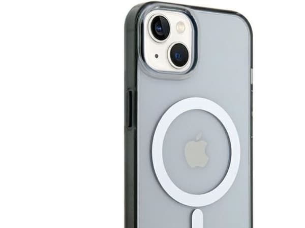 BMW sølvring MagSafe iPhone 15-deksel - klar