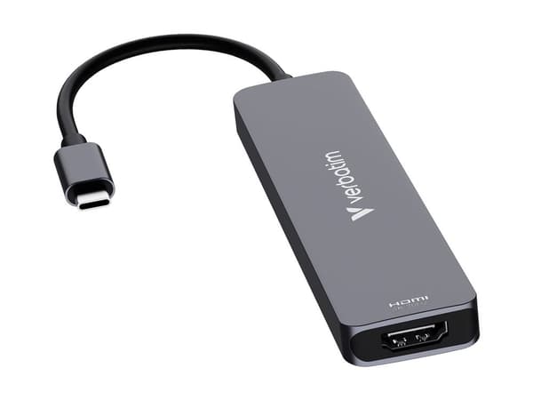 Verbatim - Dokkingstasjon - for bærbar - USB-C - HDMI