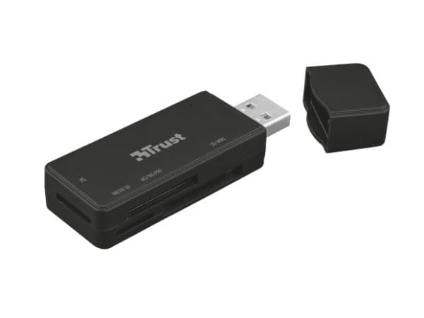 Trust NANGA - Kortleser (MS, SD, microSD, MS Micro) - USB 3.1 Gen 1