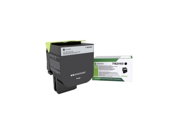 Lexmark 71B2HK0, 6000 sivua, Musta, 1 kpl