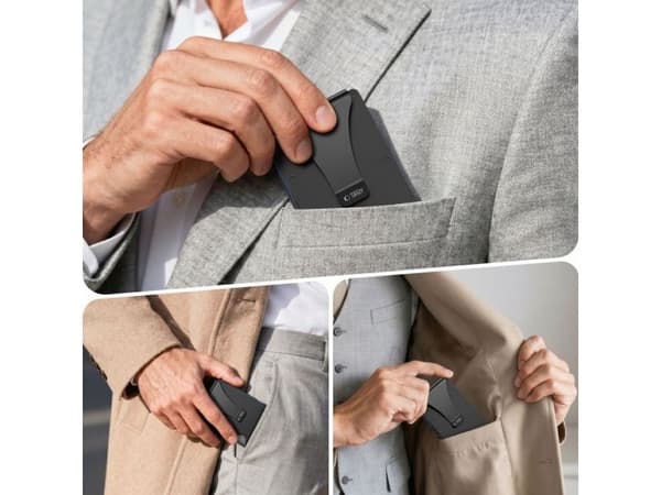 Tech-Protect Thorn RFID-lommebok - svart