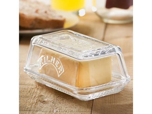 Kilner glass smørform med lokk
