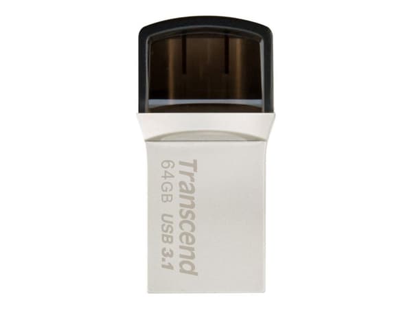 Transcend JetFlash 890 - USB flash-enhet - 64 GB - USB 3.1