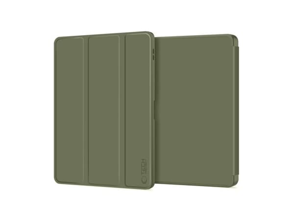 Tech-Protect SmartCase penneetui til Xiaomi Pad 11,2" - oliven