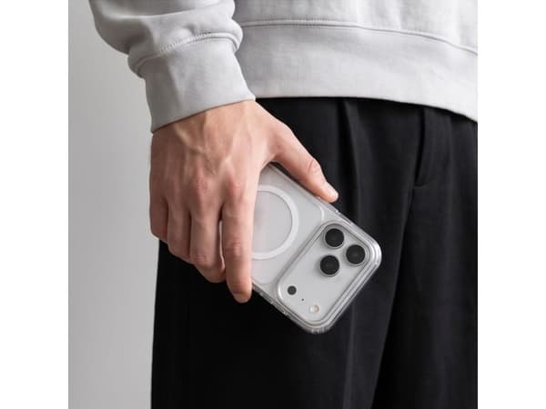 Tech-Protect MagStand MagSafe CC Case for iPhone 18 Pro / 17 Pro - Transparent