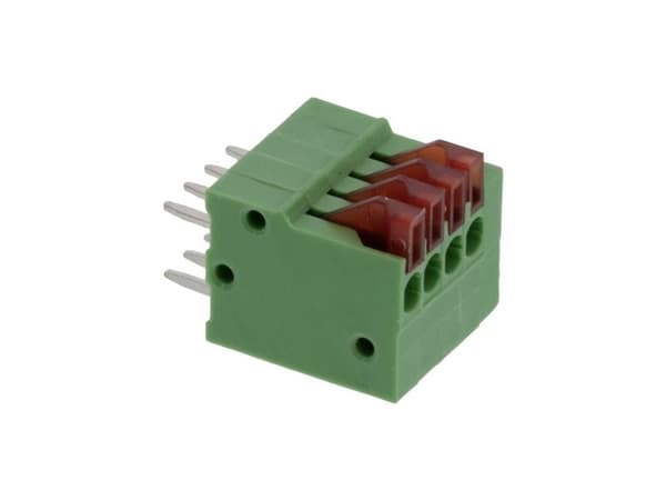 Molex insticks-/tryckklemme poltal 4 1 st Tray