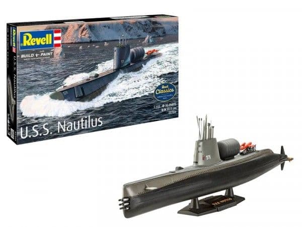 REVELL SHIP U.S.S. Nautilus 1/305