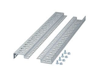 EFB Elektronik 691776.09, Rackskinne, Sølv, Stål, 9U