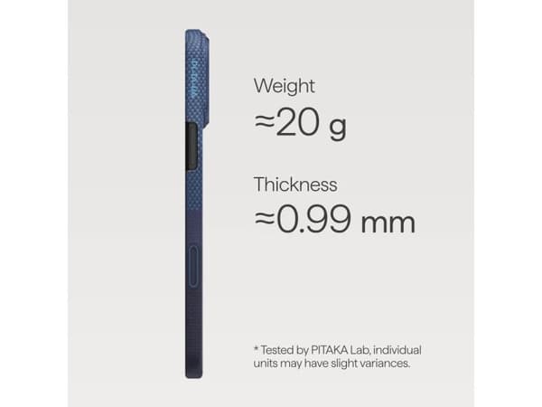 PITAKA Ultra-Slim-etui til iPhone 17 Pro Max Over the Horizon