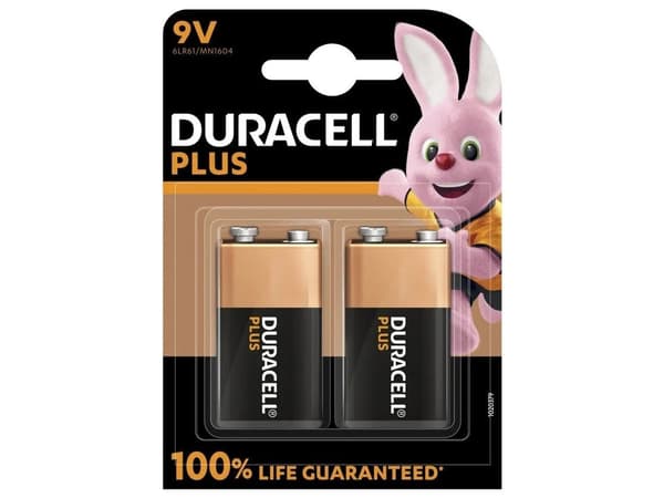 Duracell Plus - Batteri 2 x - alkaliskt