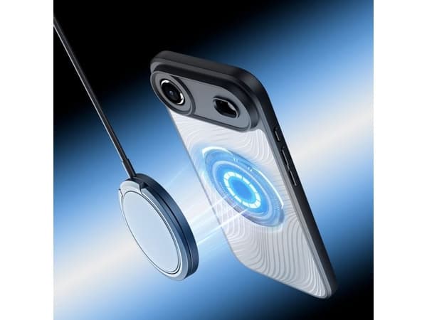 Dux Ducis Aimo Mag-etui med magnetisk ring for iPhone 17 Air - sort