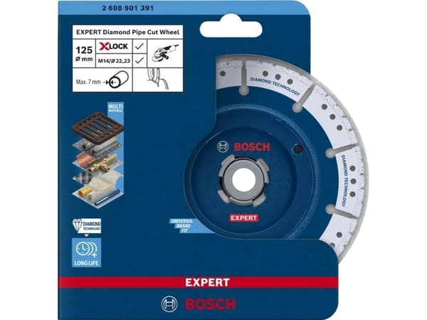 Bosch DIAMOND PIPE CUTTER MED PHASE EXPERT 125MM