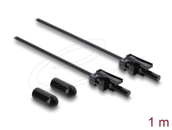 DeLOCK 91036, Musta, Monitila, 100 cm, 1 kpl