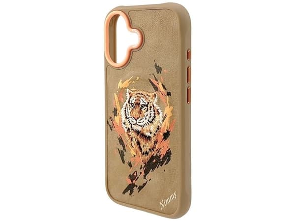 Nimmy Tiger MagSafe-etui for iPhone 17 lysebrun