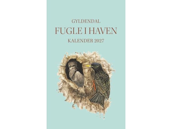 Fugle i haven - kalender 2027 | Jens Overgaard Christensen