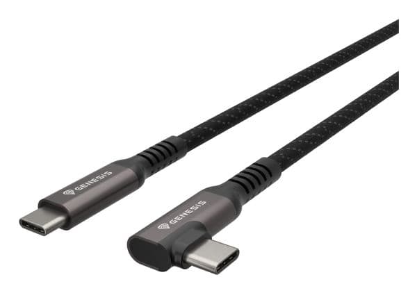 GENESIS NVC-2218, 3 m, USB C, USB C, USB 3.2 Gen 2 (3.1 Gen 2), 10 Gbit/s, Sort, Grå