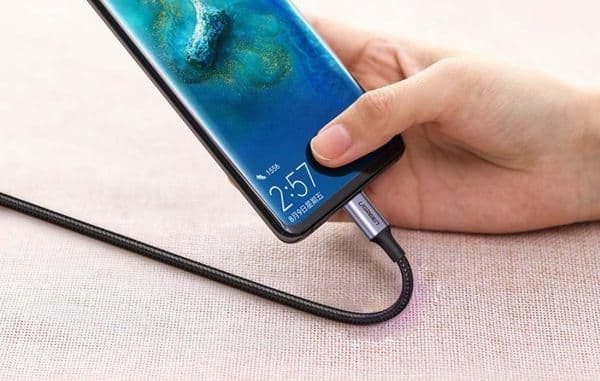 Ugreen US316 100W 3m USB-C til USB-C-kabel – grå