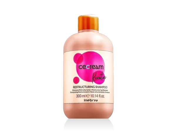 Inebrya Ice Cream Keratin Restructuring Shampoo 300 ml