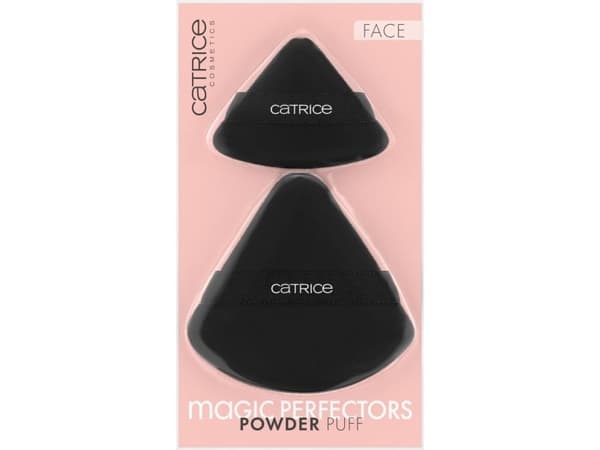 CATRICE Magic Perfectors Powder Puff Duo, Flat, Black, 2 pc(s)