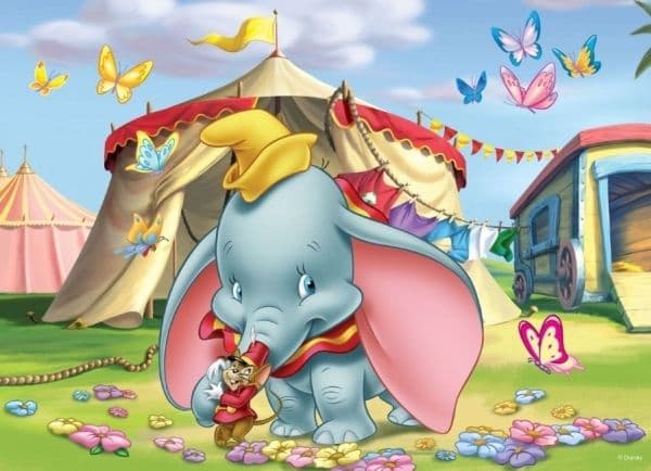 Lisciani Puzzle Df Supermaxi 35 Dumbo, 3 år