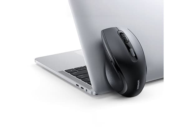 Ugreen trådløs ergonomisk optisk mus - svart