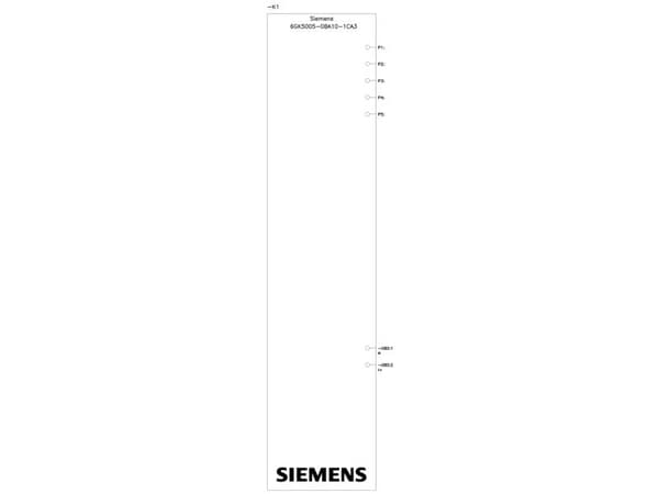Siemens 6GK5005-0BA10-1CA3, Uhåndtert