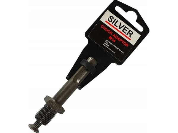 Silver adapter Z SDS PLUS, gänga 1/2"