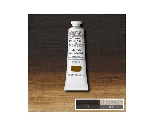 Kunstneroljemaling 37 ml rå umber 554