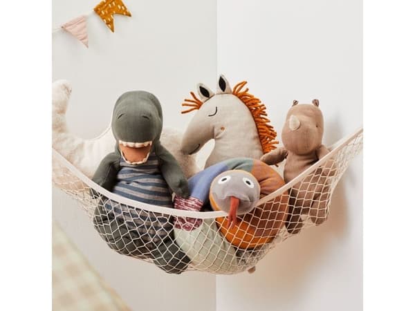 3 Sprouts Hængekøje til legetøj, Beige