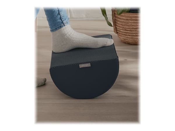Leitz Ergo Cosy - Jalkatuki - samettiharmaa