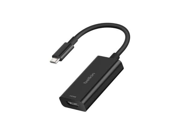 Belkin USB-C HDMI 2.1 -sovitin, 2 m, musta AVC013btBK