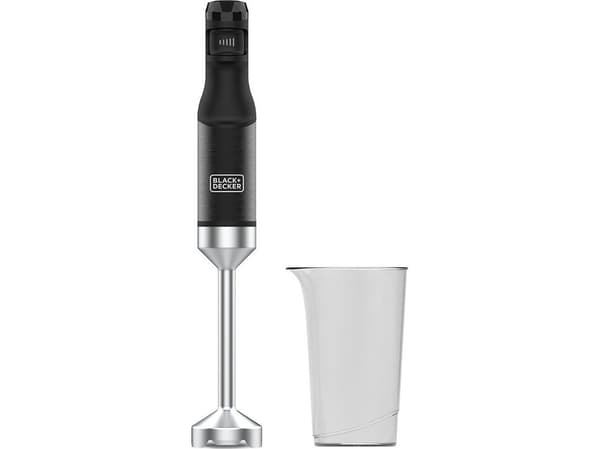 Black & Decker BXHB1501E, Stav Mikser, 1500 W, Sort, Rustfritt stål