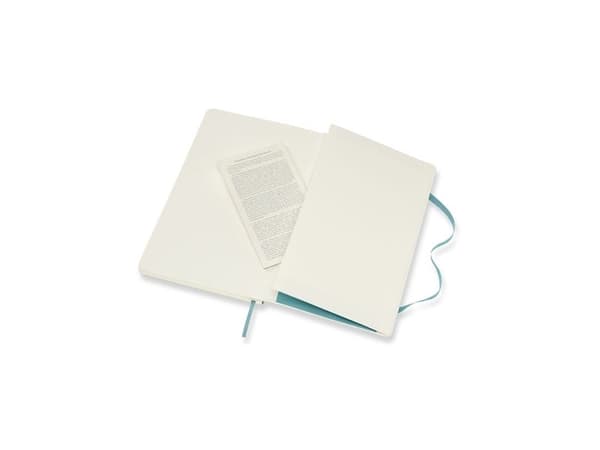 Moleskine Notebook Classic Large, ulinjeret Reef Blue