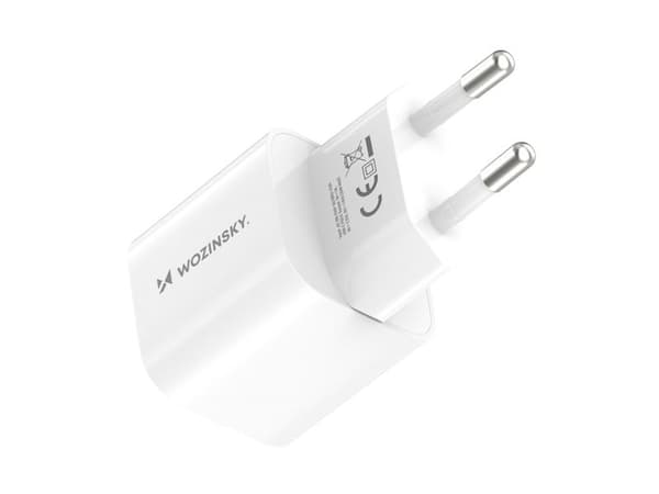 Wozinsky CMWCS USB-C väggladdare PD 20W - vit