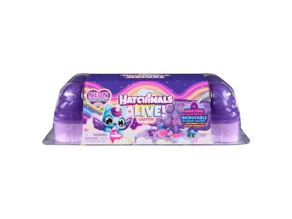 Hatchimals Alive Neon Rainbow kartong