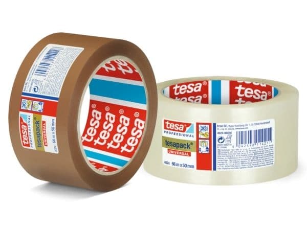 TESA 4024, Läpinäkyvä, Kartonki, Polypropeeni (PP), 66 m, 5 cm