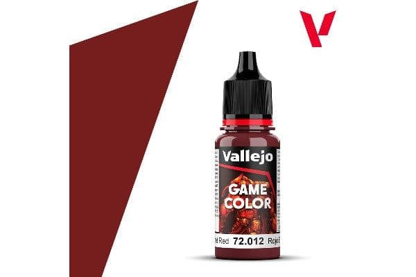 Vallejo 72.012, Röd, Akrylfärg, 17 ml, 1 styck
