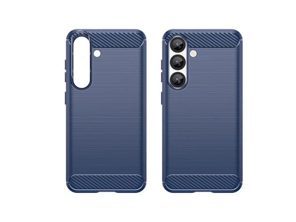 Carbon-skal för iPhone 16e / 17e - blå