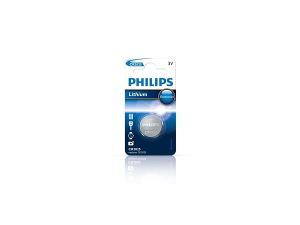 Philips CR2025 - Batteri CR2025 - Li - 148 mAh