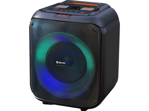 DENVER BPS-250 - Partyhögtalare - trådlös - Bluetooth - 40 Watt