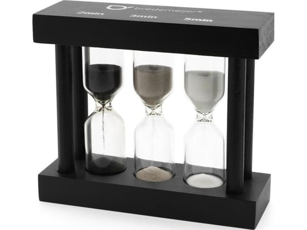 Bredemeijer te-timer 3-delt sort 2/3/5 minutter 195005