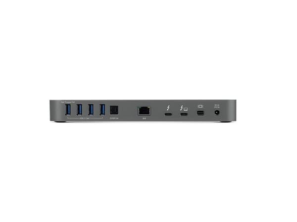 OWC Thunderbolt 3 Dock - Dokkingstasjon - Thunderbolt 3 - Mini DP - 1GbE - 85 watt
