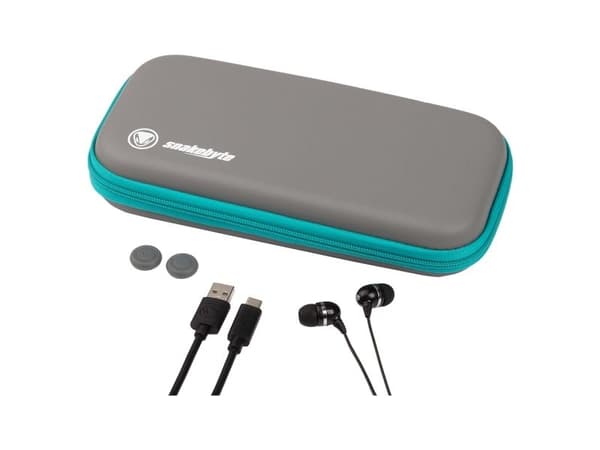 Snakebyte Travel:Kit (Switch Lite ), Nintendo Switch Lite, Travel kit, Grå, Nintendo, USB, Låda