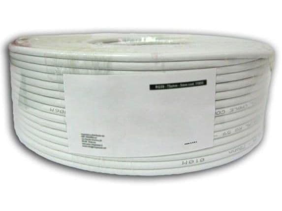 Techly ITP9-FLU-0100, 100 m, Cat6, U/UTP (UTP), Grå