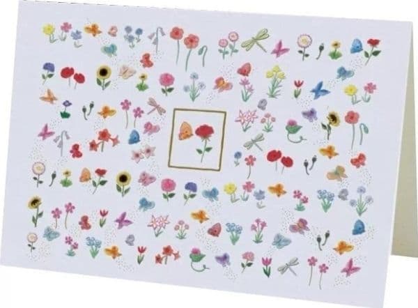 Turnowsky Karnet B6 + konvolutt Blomster
