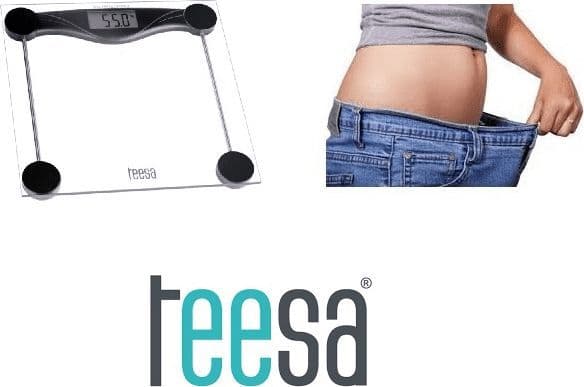 Teesa Kylpyhuoneen vaaka TSA0801