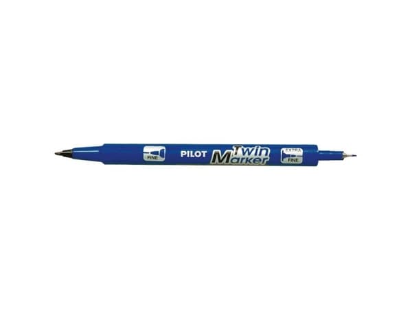 Pilot 180.007.06, 1 styck, Blå, Blå, Extra Fin, 0,5 mm