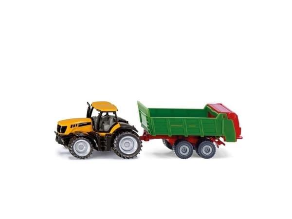 Siku JCB med Strautmann spreder
