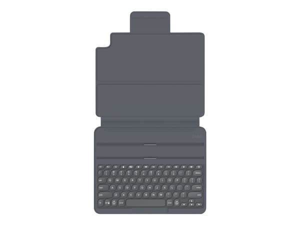 ZAGG Pro Keys, QWERTY, englanti, Harmaa, Monivärinen, Langaton, Bluetooth